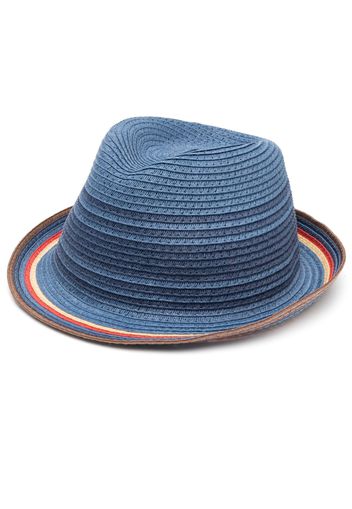 Paul Smith stripe-detail sun hat - Blu