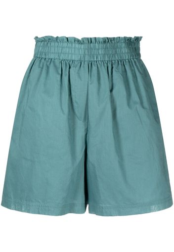 Paul Smith Shorts con vita raccolta - Verde