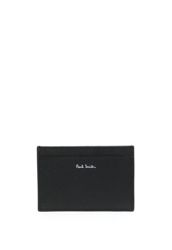 Paul Smith printed leather cardholder - Nero