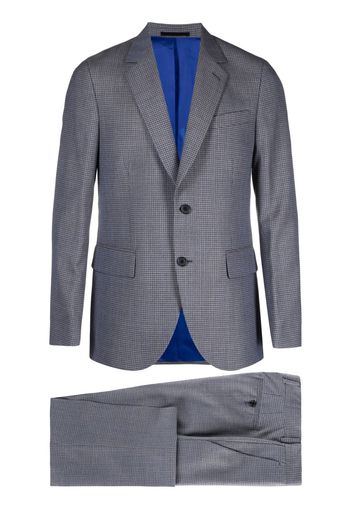 Paul Smith check-pattern single-breasted suit - Blu