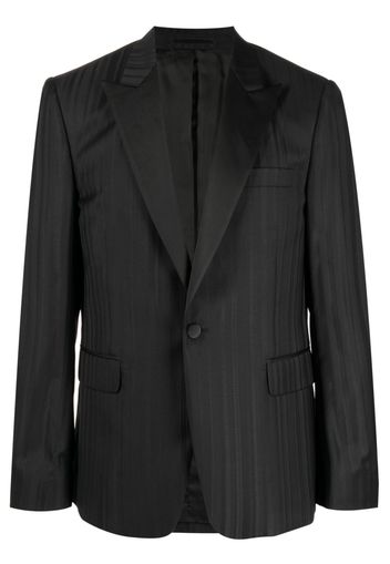 Paul Smith Blazer monopetto a righe - Nero