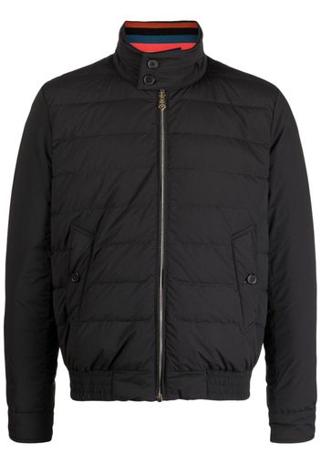 Paul Smith high-neck padded jacket - Nero