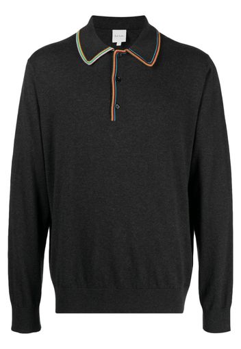 Paul Smith Polo a righe - Marrone