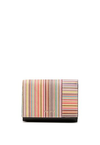 Paul Smith Portafoglio tri-fold Signature Stripe - Multicolore