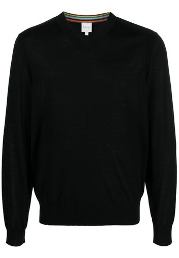 Paul Smith long-sleeve wool jumper - Nero