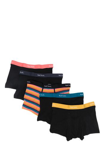 Paul Smith elastic-logo cotton boxers - Nero