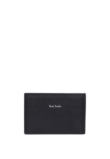 Paul Smith colour-block leather cardholder - Nero