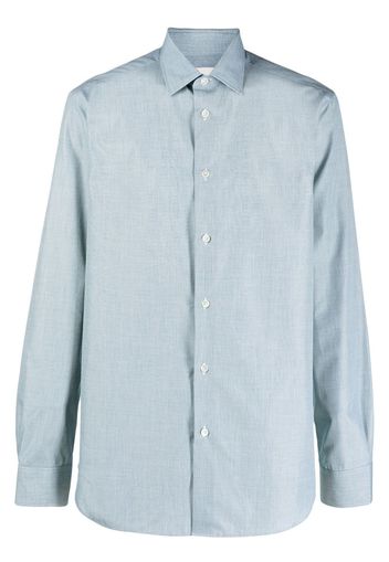 Paul Smith long-sleeved cotton shirt - Verde