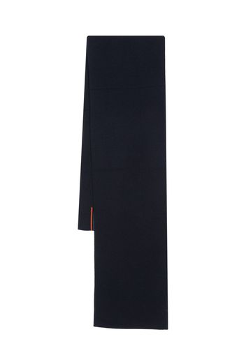 Paul Smith merino-wool rectangle scraf - Blu