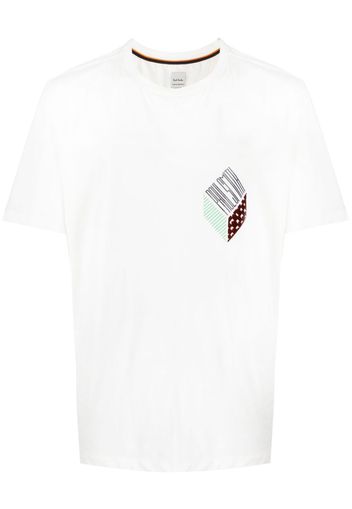 Paul Smith T-shirt con stampa grafica - Bianco