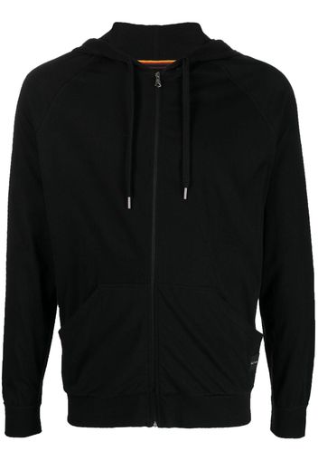 Paul Smith zip-up cotton hoodie - Nero