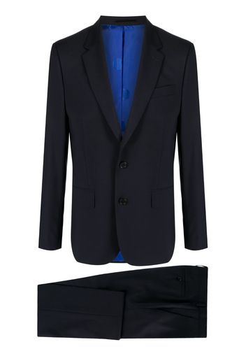 Paul Smith single-breasted wool-blend suit - Blu