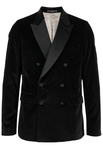 Paul Smith double-breasted cotton blazer - Nero