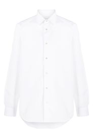 long-sleeved plain shirt