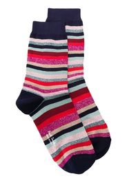 striped print socks