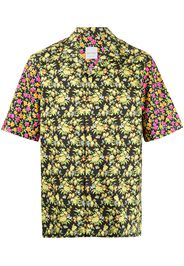 PAUL SMITH Camicia a fiori - Nero