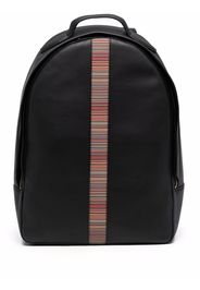 PAUL SMITH signature-stripe backpack - Nero