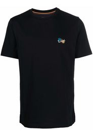 PAUL SMITH embroidered-logo cotton T-shirt - Nero