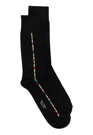 Paul Smith logo-print detail socks - Nero