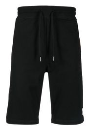 Paul Smith Shorts sportivi con logo - Nero