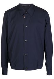 Paul Smith button-down bomber jacket - Blu