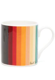 Paul Smith Tazza alta Multi-Stripe - Bianco