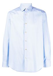 Paul Smith check-print cotton shirt - Blu