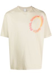 Paul Smith logo-embroidered cotton T-shirt - Verde