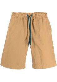 Paul Smith logo-patch organic-cotton deck shorts - Toni neutri