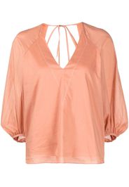 Paul Smith Blusa con scollo a V - Arancione