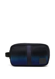 Paul Smith logo-patch zip-up pouch - Blu