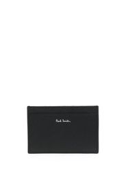 Paul Smith printed leather cardholder - Nero