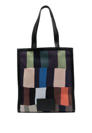 Paul Smith patchwork-design tote bag - Nero