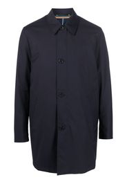 Paul Smith classic-collar cotton trench-coat - Blu