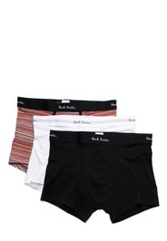 Paul Smith logo-waistband briefs pack of three - Nero