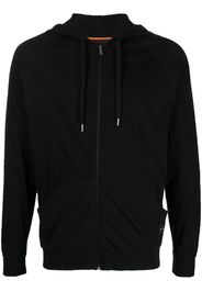 Paul Smith zip-up cotton hoodie - Nero