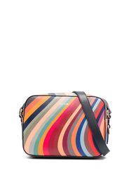 Paul Smith Swirl leather crossbody bag - Blu