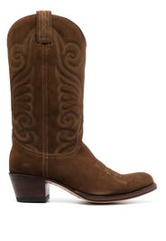 Paul Warmer Kansas De Luxe cowboy boots - Marrone