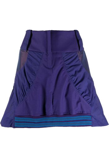 Paula Canovas del Vas gathered A-line skirt - Blu