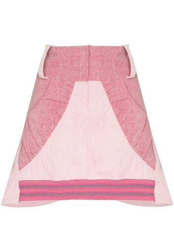 Paula Canovas del Vas panelled mini skirt - Rosa