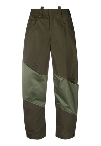 Paula Canovas del Vas Bambacho cropped trousers - Verde