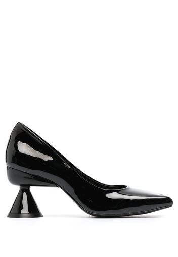 Paula Canovas del Vas Diablo pointed-toe 80mm pumps - Nero