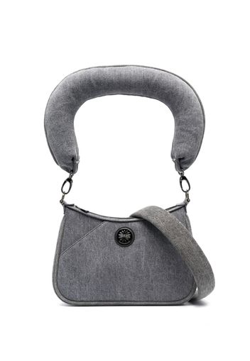 Paula Canovas del Vas Carmen denim tote bag - Nero