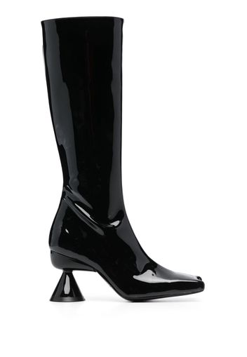 Paula Canovas del Vas 80mm knee-length boots - Nero