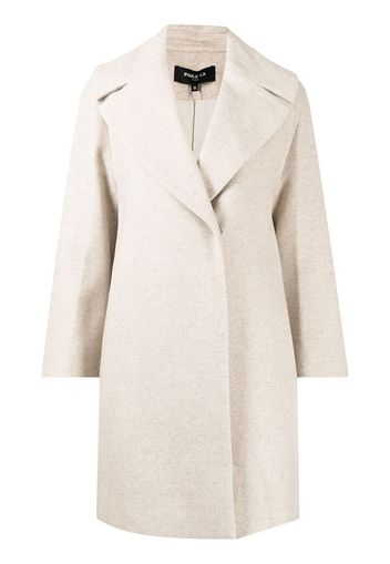 Paule Ka Cappotto midi monopetto - Marrone