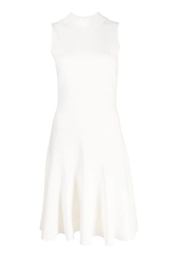 Paule Ka Milano pleated-skirt midi dress - Bianco