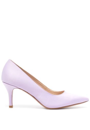 Paule Ka Pumps a punta in pelle 75mm - Viola