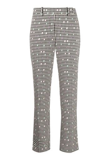 Paule Ka Pantaloni sartoriali in pied-de-poule jacquard - Multicolore