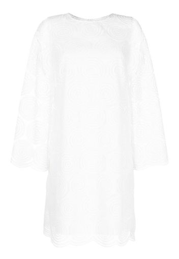 Paule Ka above-knee tulle dress - Bianco