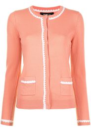 Paule Ka Cardigan con dettaglio a contrasto - Rosa